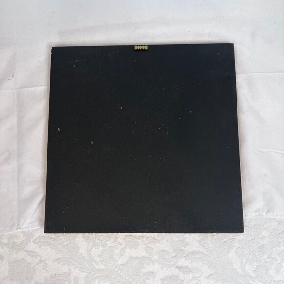 "Striped Chicken" by John Derian Square Wall Hanging Plymouth Rock Rooster - Picture 2 of 7